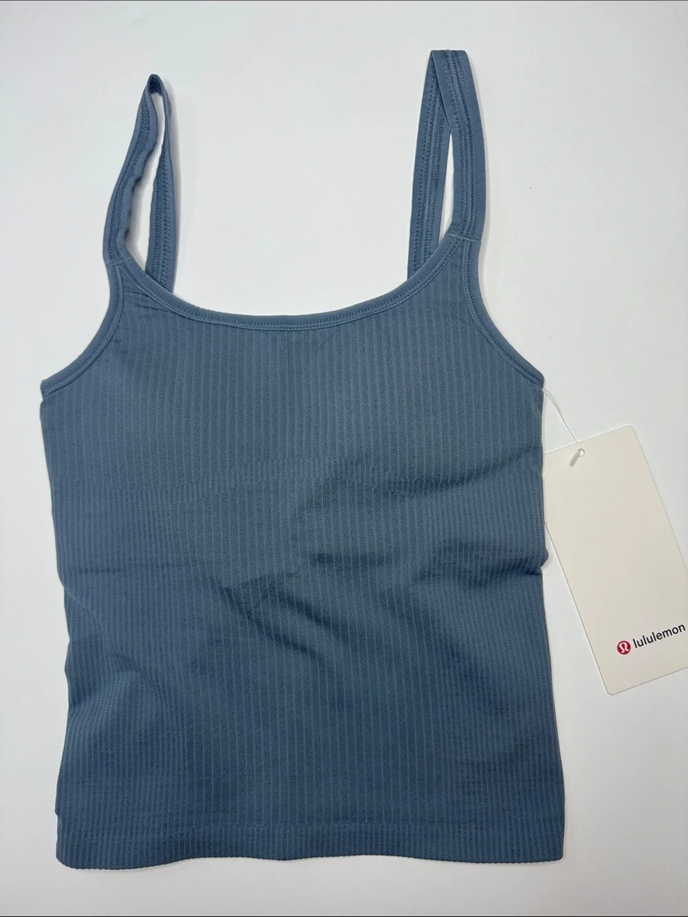 lululemon athletica ebb to street scoop cropped tank B/C